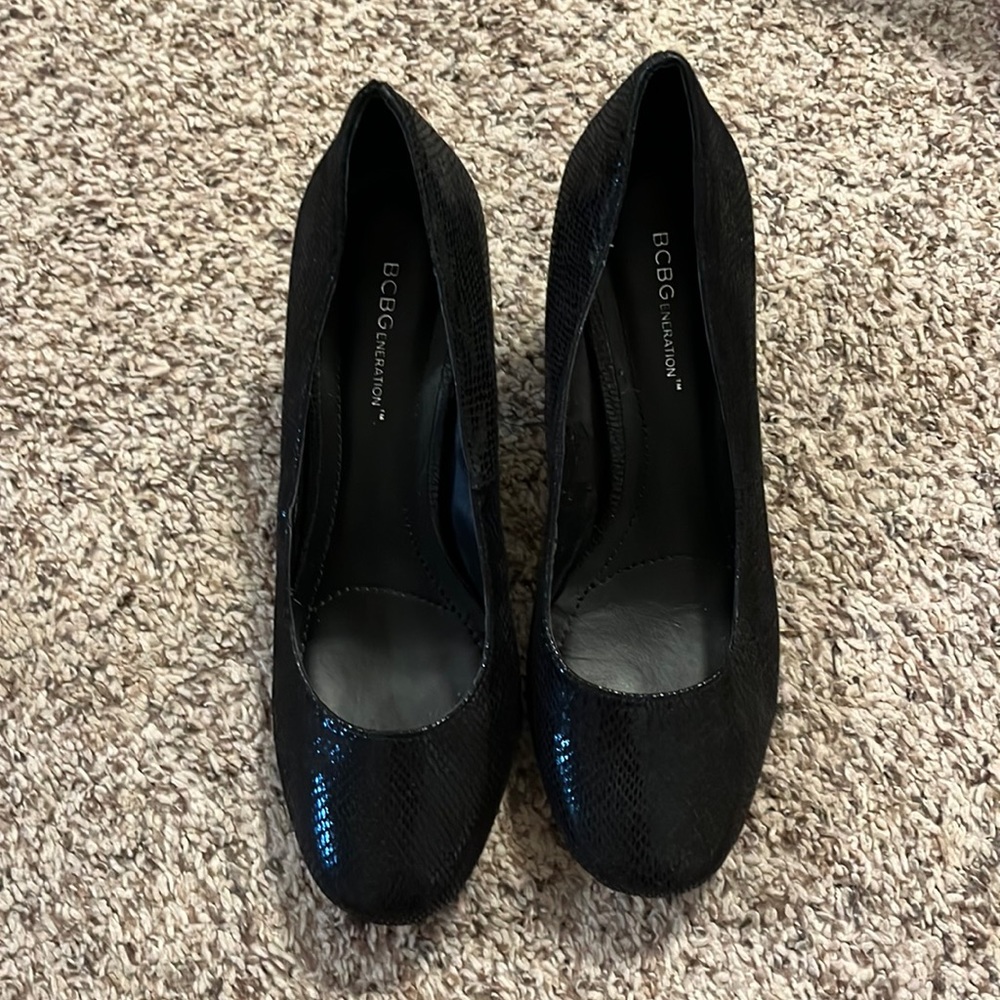 BCBGeneration Black Heels - Size 8.5 Women’s